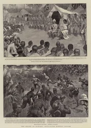 Die Entlastung von Kumassi, mit der Kolonne von Major Morris